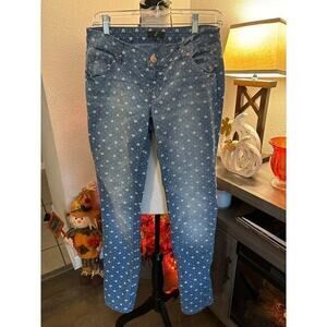 G:21 women’s heart jeans size 9 straight leg‎